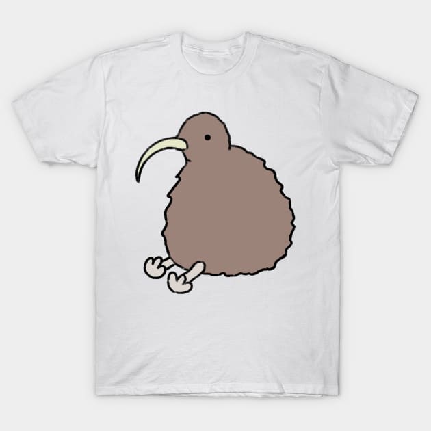 Round kiwi T-Shirt by Oranges